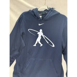 Nike Hoodie Mens Large Navy Baseball Therma-Fit Ken Griffey Jr Sweatshirt